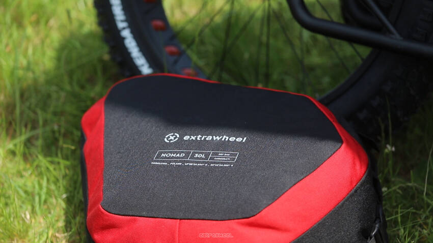 Extrawheel NOMAD Premium 60L bags dedicated to the BRAVE and MATE trailers