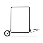 Extrawheel Advertising Bike Trailer XL format A0 - 5