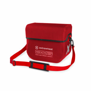 Extrawheel Handlebar bag Handy Premium Red XL 7,5L