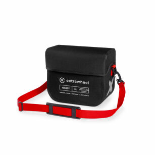 Extrawheel Handlebar bag Handy Premium Black 5L Cordura