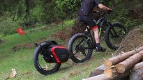 Extrawheel Bike trailer MATE panniers Nomad PREMIUM 60L - 26