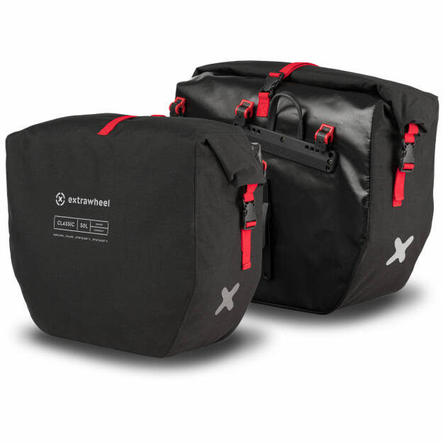 Extrawheel CLASSIC Premium 100L bags dedicated to the BRAVE and MATE trailer