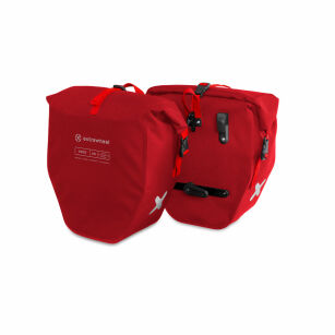 Extrawheel Bike bag rear Biker Premium Red 50L Cordura
