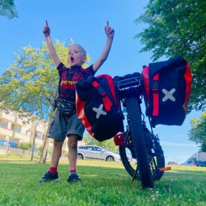 Bicycle Trips with Panniers – Inspirations for Families with a 6-Year-Old
